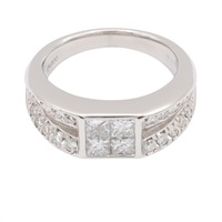 JEWELRY 無品牌珠寶 鑽石 PT900鉑金戒指