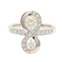 JEWELRY 無品牌珠寶 鑽石 PT900鉑金戒指
