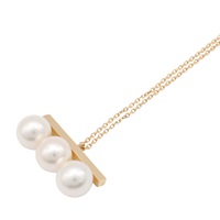 JEWELRY 無品牌珠寶 珍珠 18K黃金 項鍊 Pearl 6.1g