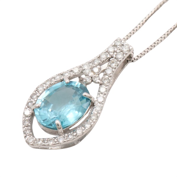 JEWELRY 無品牌珠寶 鋯石 鑽石 18K白金 項鍊