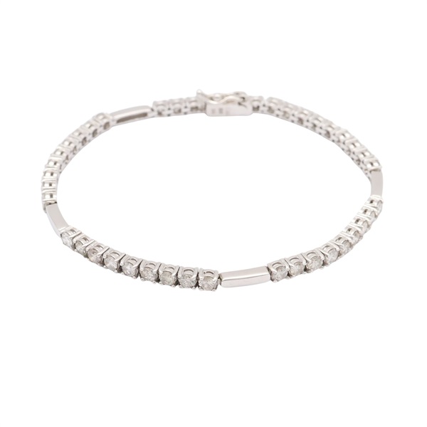 JEWELRY 無品牌珠寶 鑽石 18K白金 手鍊