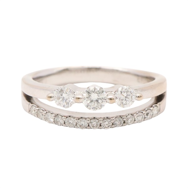 JEWELRY 無品牌珠寶 鑽石 18K白金 戒指