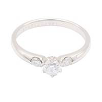 JEWELRY 無品牌珠寶 PT950鉑金 鑽石 戒指 有刻印 Diamond 3.3g