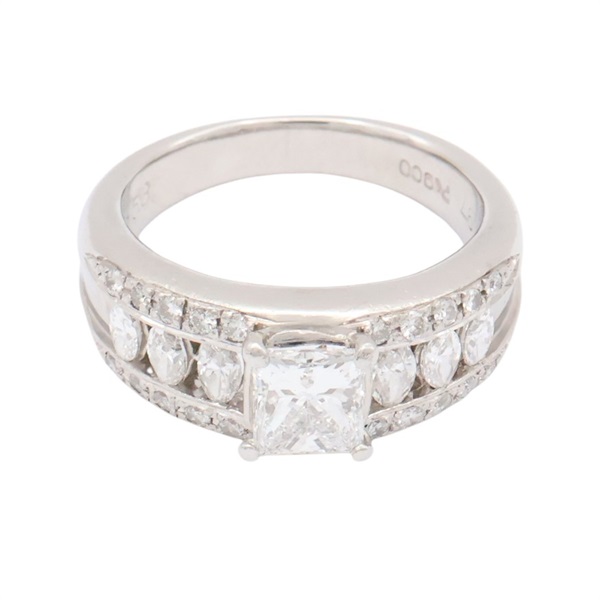 JEWELRY 無品牌珠寶 PT900鉑金 鑽石 戒指