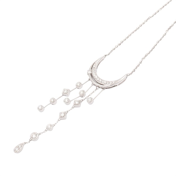JEWELRY 無品牌珠寶 18K白金 鑽石 項鍊