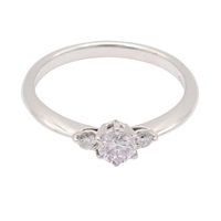 JEWELRY 無品牌珠寶 粉紅鑽石 鉑金 戒指