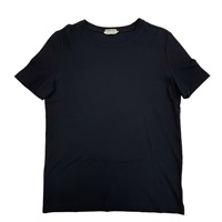 黑色 棉 短袖上衣 T-shirt #36