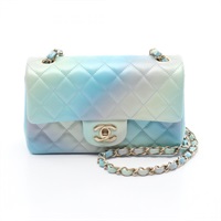 藍白漸層 羊皮 COCO 20 肩背包【CHANEL 香奈兒】 A69900