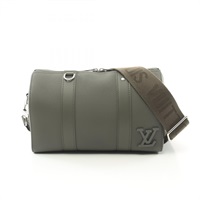 卡其色 Aerogram 皮革 City Keepall 肩背包【LOUIS VUITTON LV 路易威登】  M21437