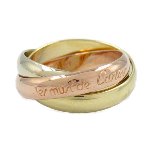 18K 三色三金 Trinity 三環戒指 #49