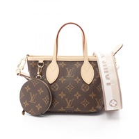 棕色 帆布 Neverfull BB 托特包【LOUIS VUITTON LV 路易威登】 M46705