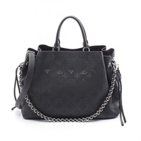 黑色 皮革 雷射穿孔 Bella Tote 兩用包【LOUIS VUITTON LV 路易威登】 M59200