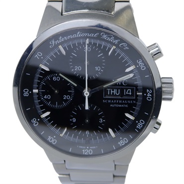 黑色 不鏽鋼 GST Chronograph 自動上鍊 腕錶 IW370708