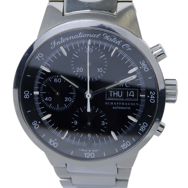 【激安價】黑色 不鏽鋼 GST Chronograph 自動上鍊 腕錶 IW370708