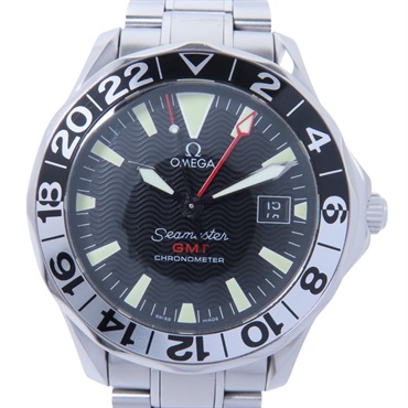黑色 不鏽鋼 Seamaster GMT 50th 自動上鍊 腕錶 2536.50.