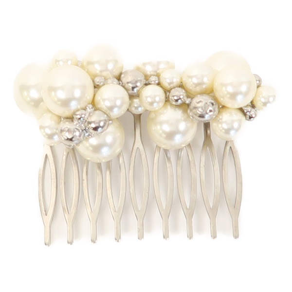 銀色 PVC 金屬 髮夾