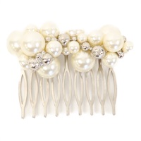 銀色 PVC 金屬 髮夾