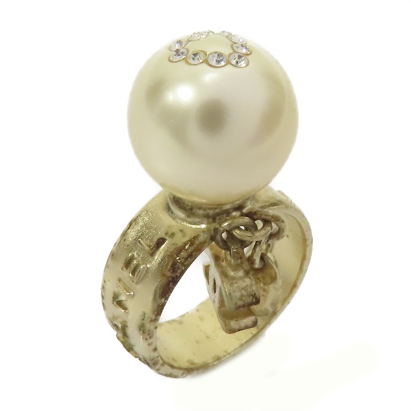 金色 PVC 金屬 鍍金 戒指 US#6