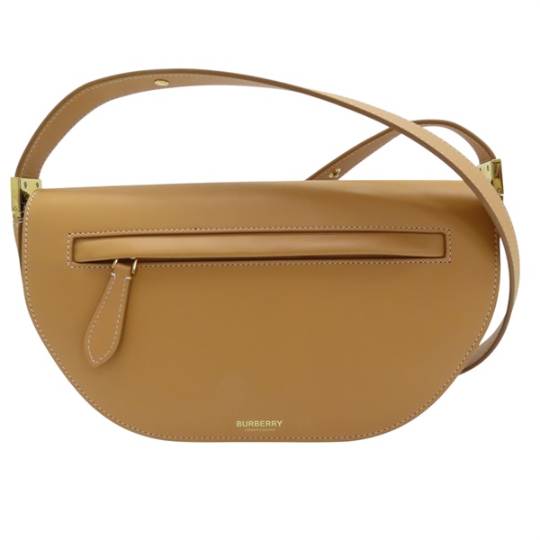 
BURBERRY 卡其色 牛皮 肩背包
