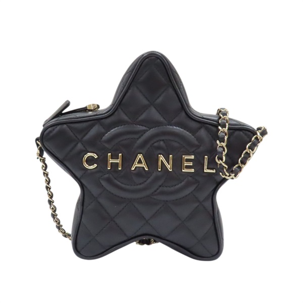 【激安價】黑色 牛皮 星星造型 肩背包 AS4579/BK