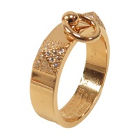 18K玫瑰金 Collier de Chien  0.19ct 鑽石 戒指 53 0.19ct