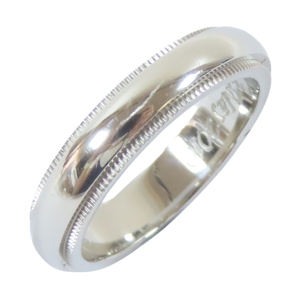 【再降價】PT950鉑金 Milgrain Wedding Band 戒指【Tiffany & Co 蒂芬妮】