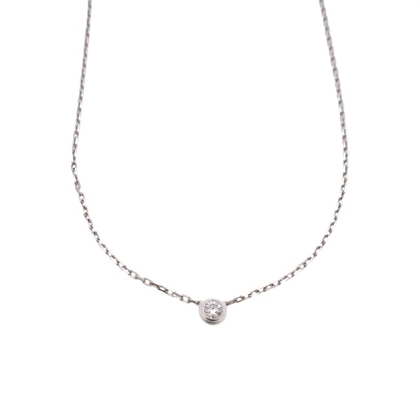 18K白金 鑽石 d'Amour SM 項鍊【Cartier 卡地亞】 B7215900