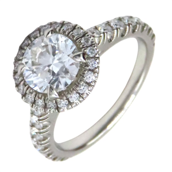 Pt950 鉑金 1.01ct鑽石 Destinee Solitaire 戒指 49【Cartier 卡地亞】 1.01ct