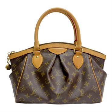 棕色 原花 帆布 Tivoli PM 手提包 M40143