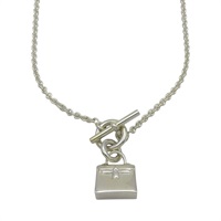 925純銀 Amulettes Kelly 項鍊【HERMES 愛馬仕】 H121325B