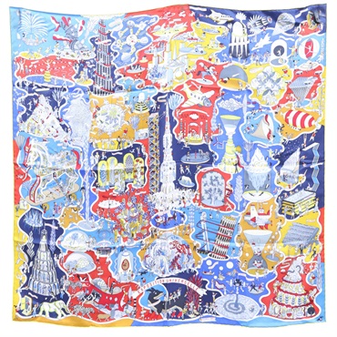 多種顏色 絲綢 90*90 絲巾