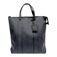 黑色 帆布 Zucca 托特包 7VA196