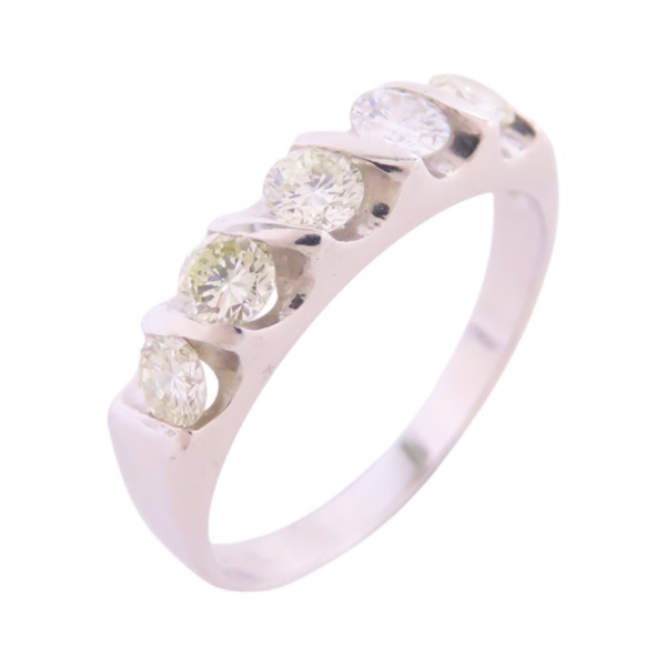 18K白金 鑽石 戒指【JEWELRY 無品牌珠寶】 Diamond 3.3g