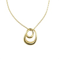 18K黃金 Offspring 項鍊【GEORG JENSEN 喬治傑生】 10015213