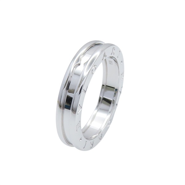 18K 白金 B-zero1 XS 戒指 #60【BVLGARI 寶格麗】