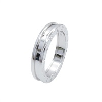 18K 白金 B-zero1 XS 戒指 #60【BVLGARI 寶格麗】