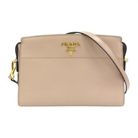 粉色 Saffiano牛皮 Esplanade 肩背包【PRADA 普拉達】