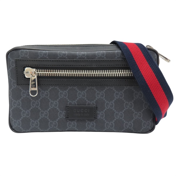 黑色 PVC塗層帆布 肩背包 474293