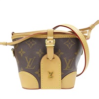 棕色 原花 帆布 Noe Purse 肩背包 M57099