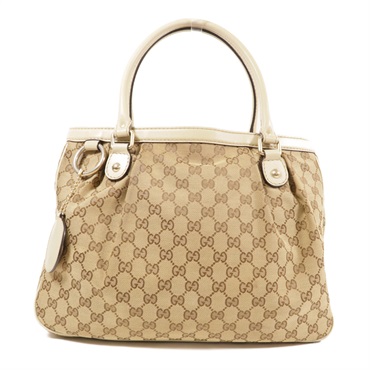 米色 GG帆布 托特包【GUCCI 古馳】 296835