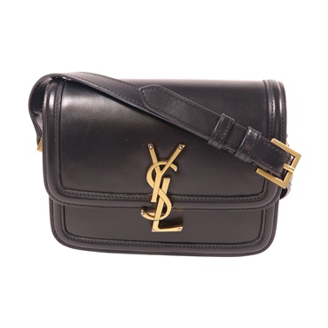 黑色 牛皮 Solferino 肩背包【SAINT LAURENT YSL 聖羅蘭】 634306