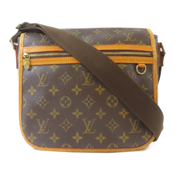 棕色 原花 帆布 Bosphore PM Messenger 肩背包【LOUIS VUITTON LV 路易威登】 M40106