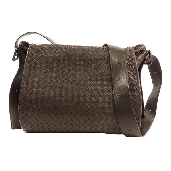 棕色 牛皮編織 肩背包【BOTTEGA VENETA BV 寶緹嘉】