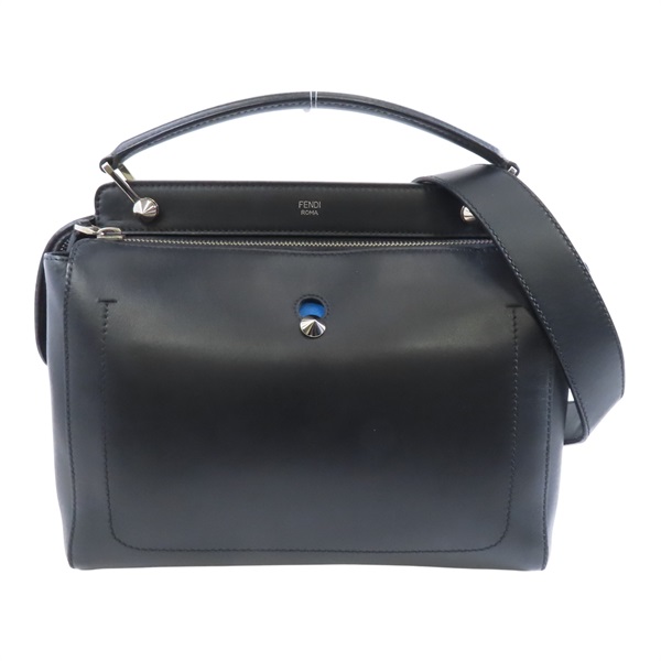 黑色 牛革 Dolce DotCom 兩用包【FENDI 芬迪】