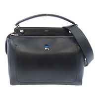 黑色 牛革 Dolce DotCom 兩用包【FENDI 芬迪】