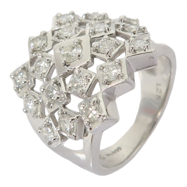 Pt900鉑金 鑽石 戒指【JEWELRY 無品牌珠寶】 Diamond 13.5g