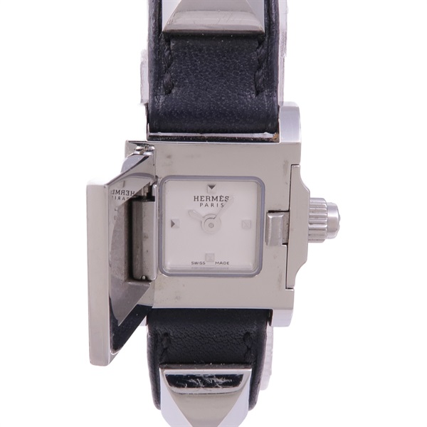 白色錶盤 不鏽鋼 Medor 腕錶【HERMES 愛馬仕】