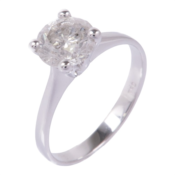 18K白金 鑽石 戒指【JEWELRY 無品牌珠寶】 Diamond 2.3g