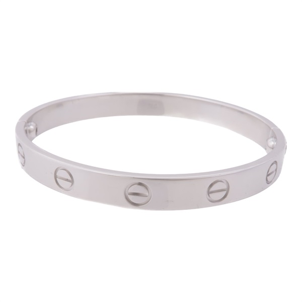 18K白金 Love 手環 16【Cartier 卡地亞】