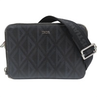 黑色 PVC帆布 肩背包【Dior 迪奧】 11-BO-0262